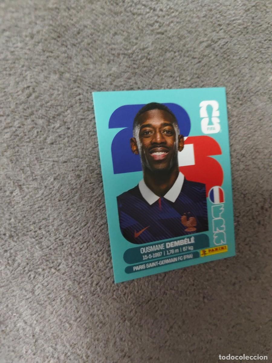 Cartes &agrave; collectionner de Football: FRA FRA15 15 MUNDIAL 2026 PANINI OUSMANE DEMBELE FRANCIA 26 WORLD CUP STICKER PANINI FIFA AAZ