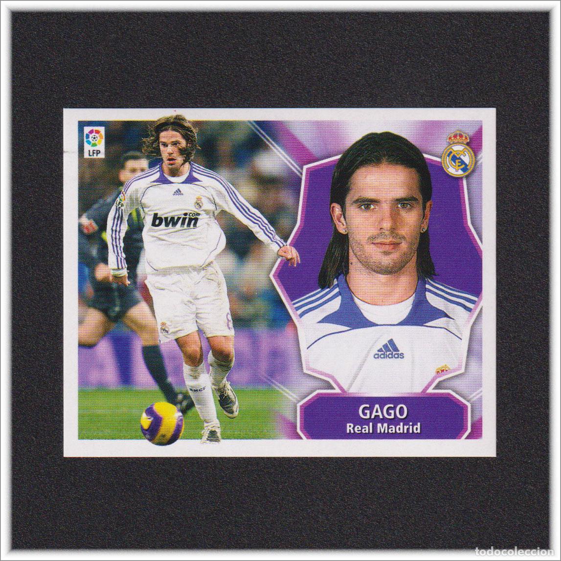 Cartes &agrave; collectionner de Football: LIGA ESTE 2008 2009 08 09 PANINI GAGO REAL MADRID COLECCI&Oacute;N LIGA ALBUM