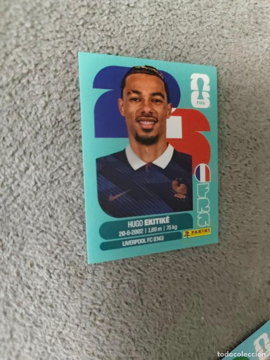 Cartes &agrave; collectionner de Football: FRA FRA19 19 MUNDIAL 2026 PANINI HUGO EKITIKE FRANCIA 26 WORLD CUP STICKER PANINI FIFA AAZ