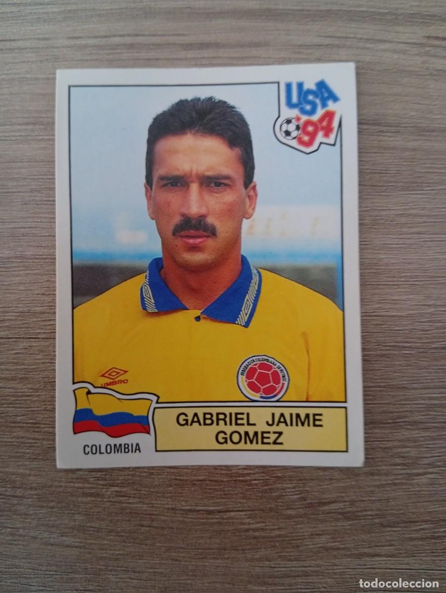 Cartes &agrave; collectionner de Football: GABRIEL JAIME GOMEZ 60 COLOMBIA MUNDIAL USA 94 1994 SIN PEGAR NUNCA PEGADO