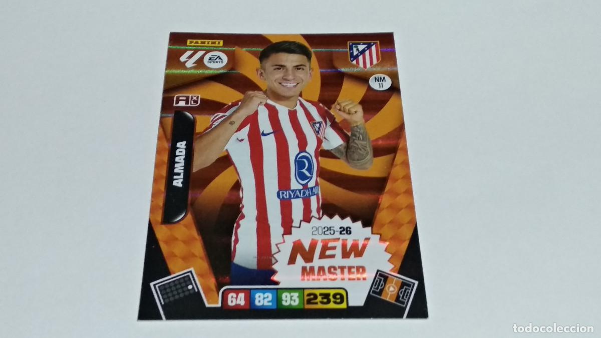 Cartes &agrave; collectionner de Football: NM 11 NM11 ALMADA ATLETICO DE MADRID NEW MASTER ADRENALYN XL 2025 2026 25 26 PANINI