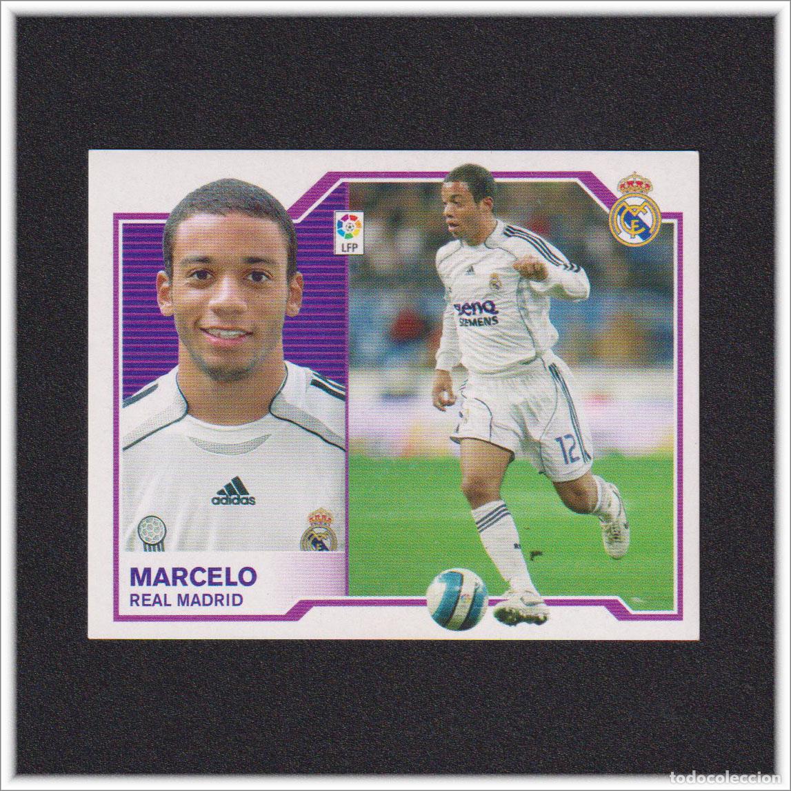 Cartes &agrave; collectionner de Football: LIGA ESTE 2007 2008 07 08 PANINI MARCELO REAL MADRID COLECCI&Oacute;N ALBUM F&Uacute;TBOL