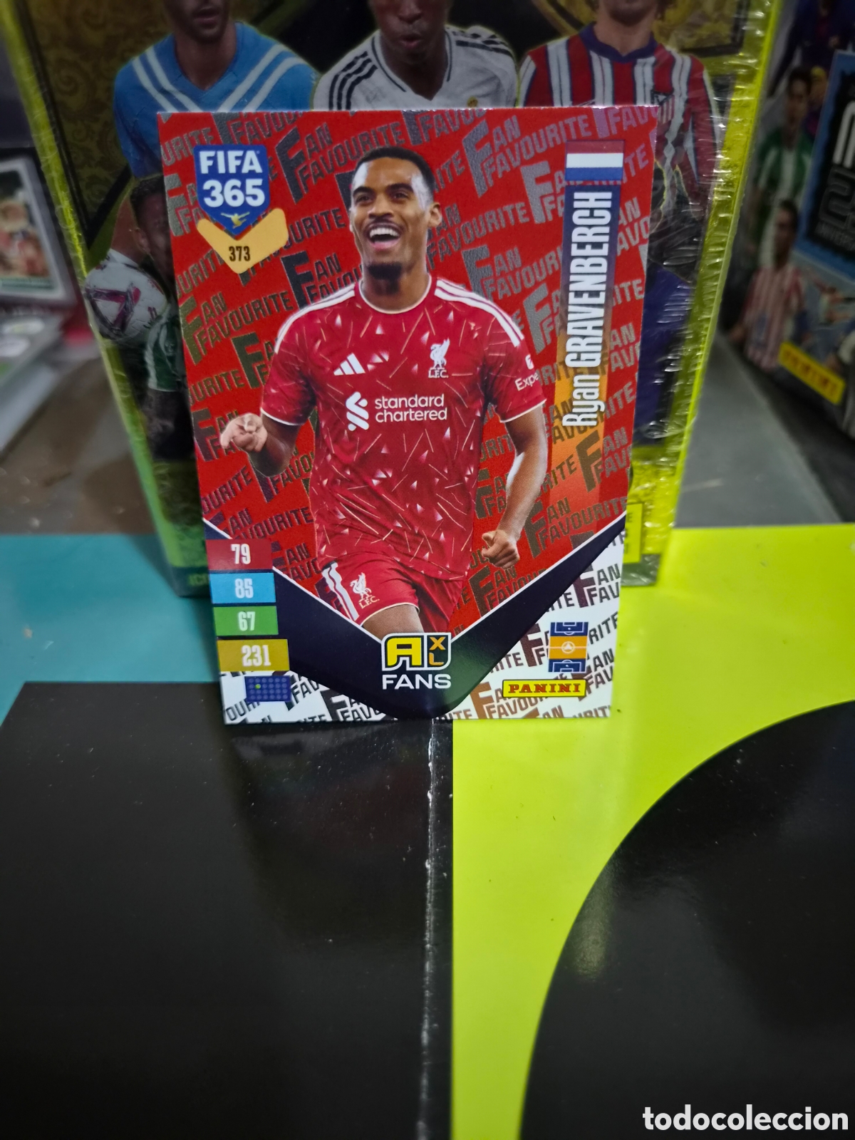 Cartes &agrave; collectionner de Football: N&deg;373 Fans Red Gravenberch FIFA 365 2027
