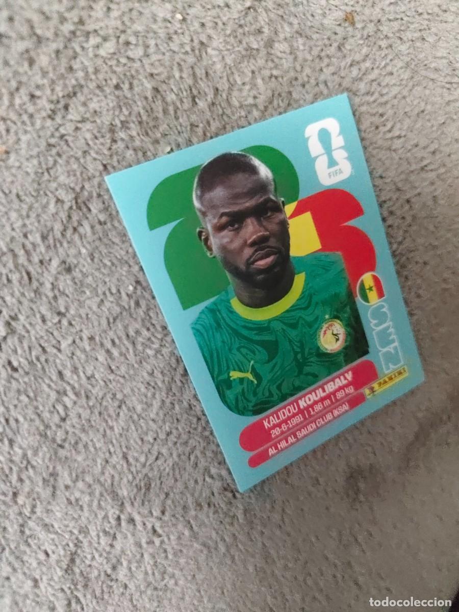 Cartes &agrave; collectionner de Football: SEN 8 SEN8 MUNDIAL 2026 PANINI KALIDOU KOULIBALY SENEGAL 26 WORLD CUP STICKER PANINI FIFA AAZ