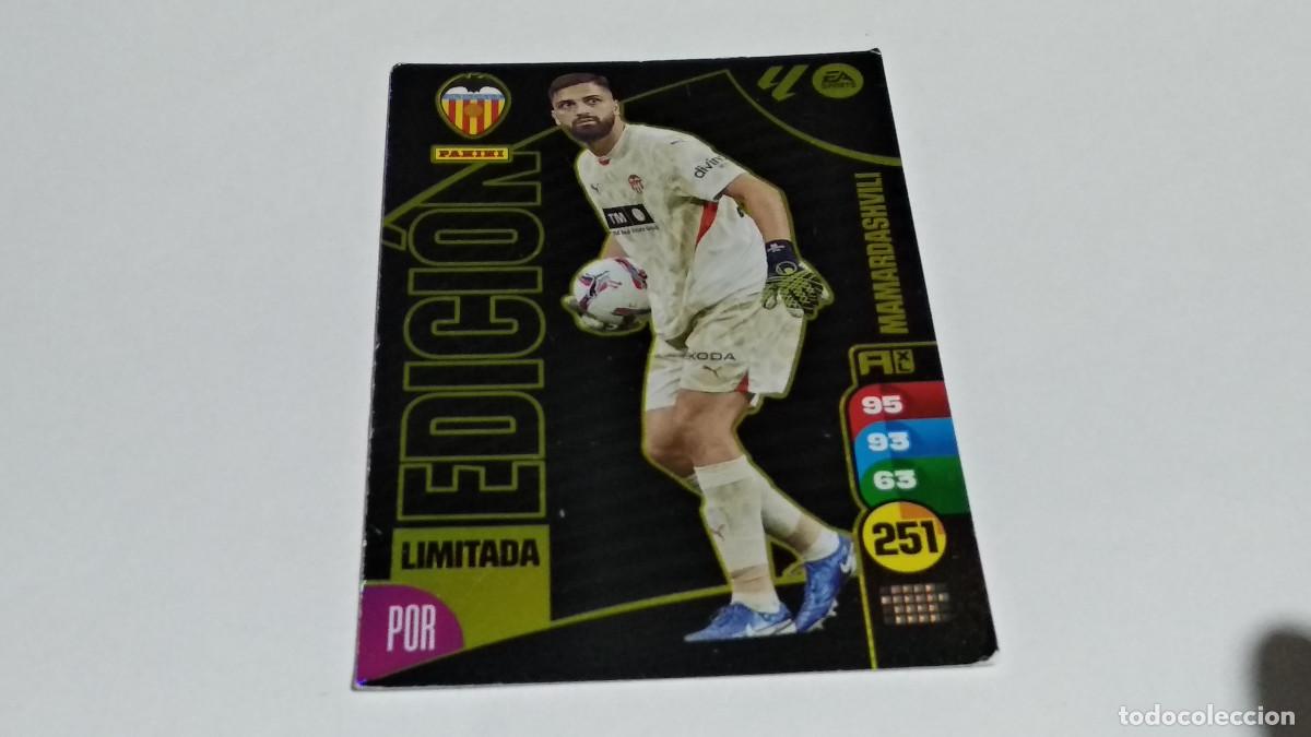 Cromos de Futebol: MAMARDASHVILI (EDICI&Oacute;N LIMITADA) - VALENCIA - ADRENALYN XL 2024-25 - 24/25 PANINI
