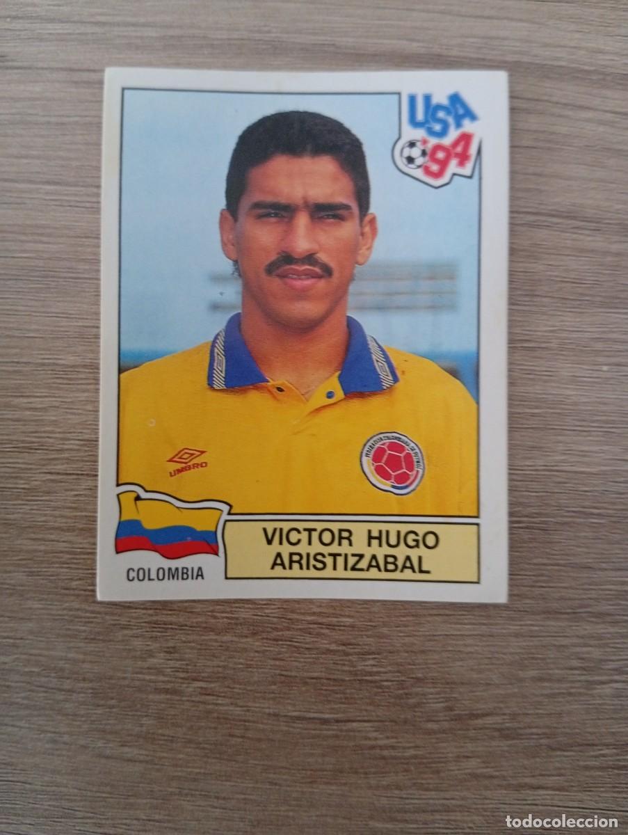 Cromos de Futebol: VICTOR HUGO ARISTIZABAL 70 COLOMBIA MUNDIAL USA 94 1994 SIN PEGAR NUNCA PEGADO