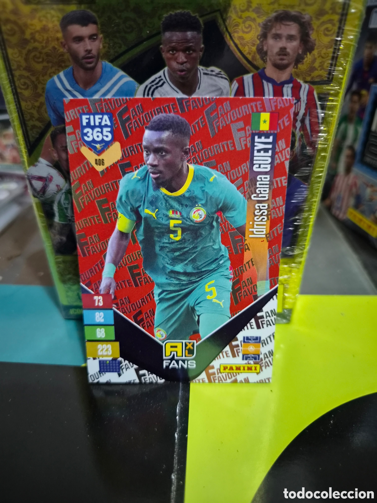 Cromos de Futebol: N&deg;406 Fans Red Gueye FIFA 365 2027