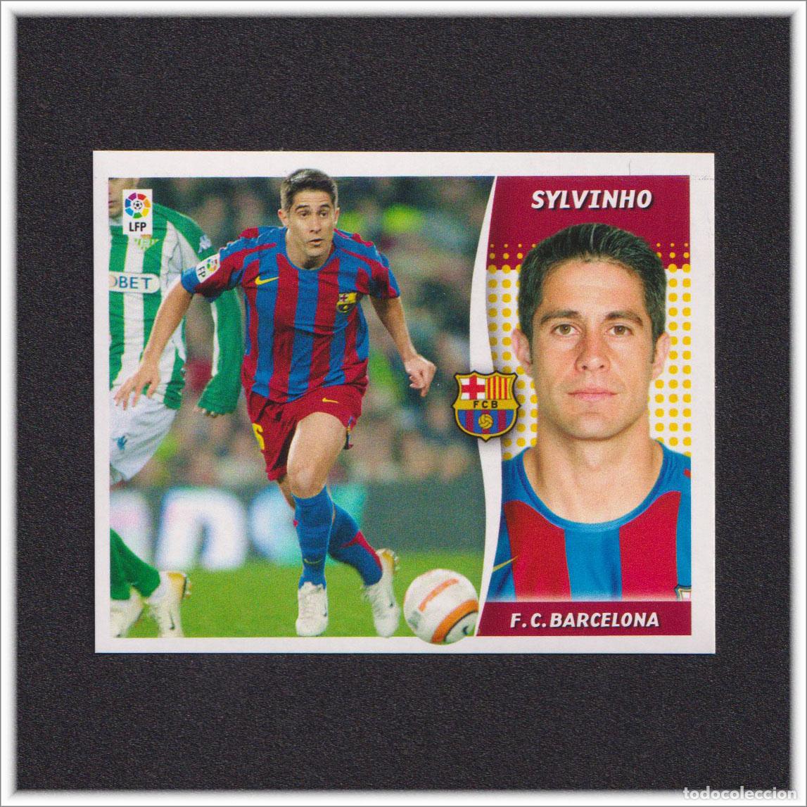 Cartes &agrave; collectionner de Football: LIGA ESTE 2006 2007 06 07 PANINI SYLVINHO BARCELONA COLECCI&Oacute;N F&Uacute;TBOL ALBUM BAR&Ccedil;A