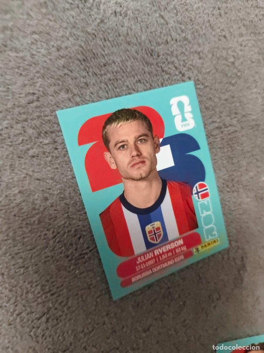 Cartes &agrave; collectionner de Football: NOR 3 NOR3 MUNDIAL 2026 PANINI JULIAN RYERSON NORUEGA 26 WORLD CUP STICKER PANINI FIFA AAZ
