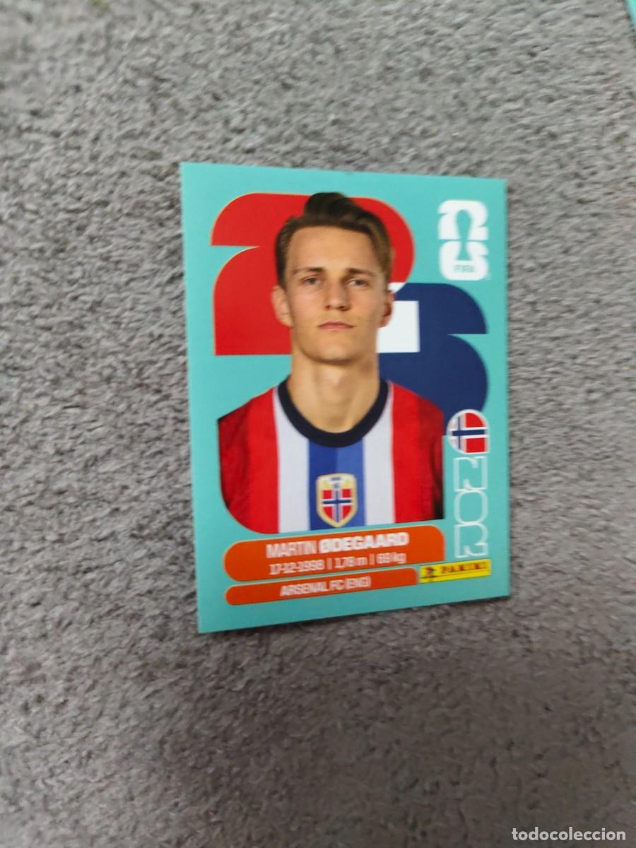 Cartes &agrave; collectionner de Football: NOR NOR10 10 MUNDIAL 2026 PANINI MARTIN &Oslash;DEGAARD NORUEGA 26 WORLD CUP STICKER PANINI FIFA AAZ