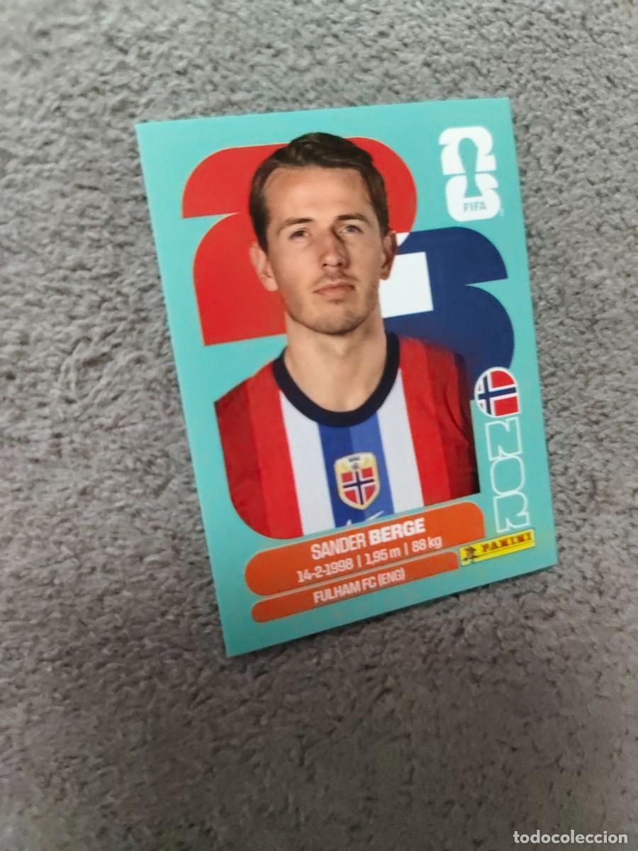Cartes &agrave; collectionner de Football: NOR NOR11 11 MUNDIAL 2026 PANINI SANDER BERGE NORUEGA 26 WORLD CUP STICKER PANINI FIFA AAZ