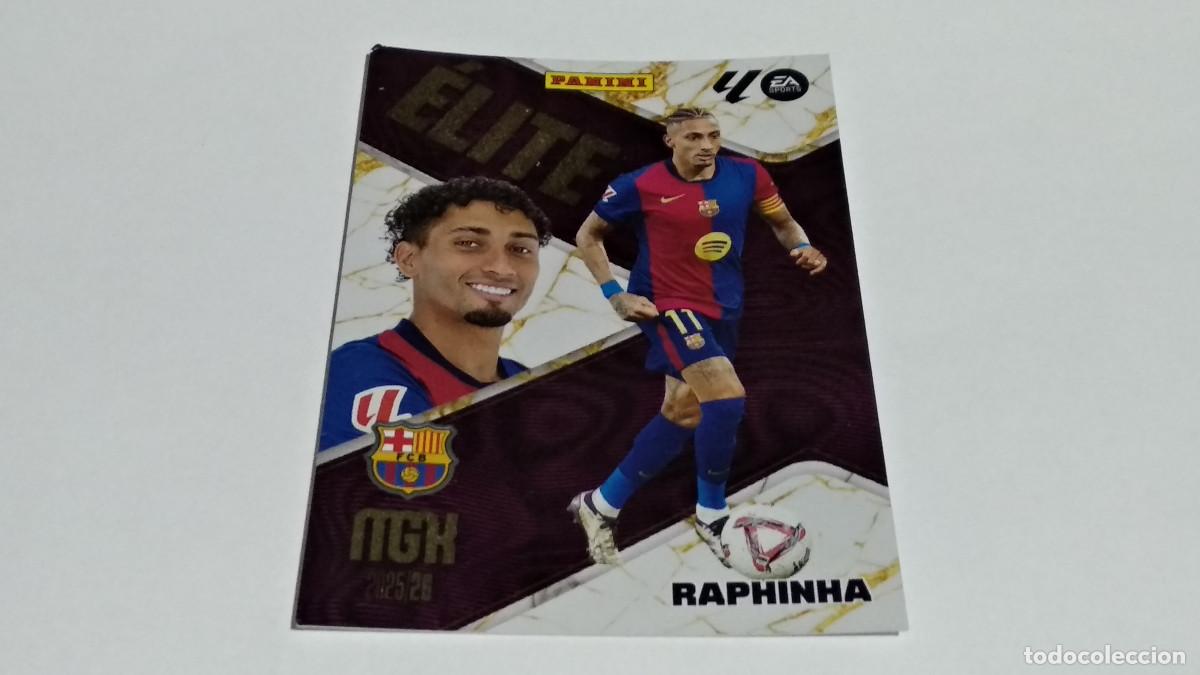 Cartes &agrave; collectionner de Football: 16 RAPHIMHA ELITE DEL BARCELONA 25 26 MGK 2025 2026 MEGACRACKS PANINI