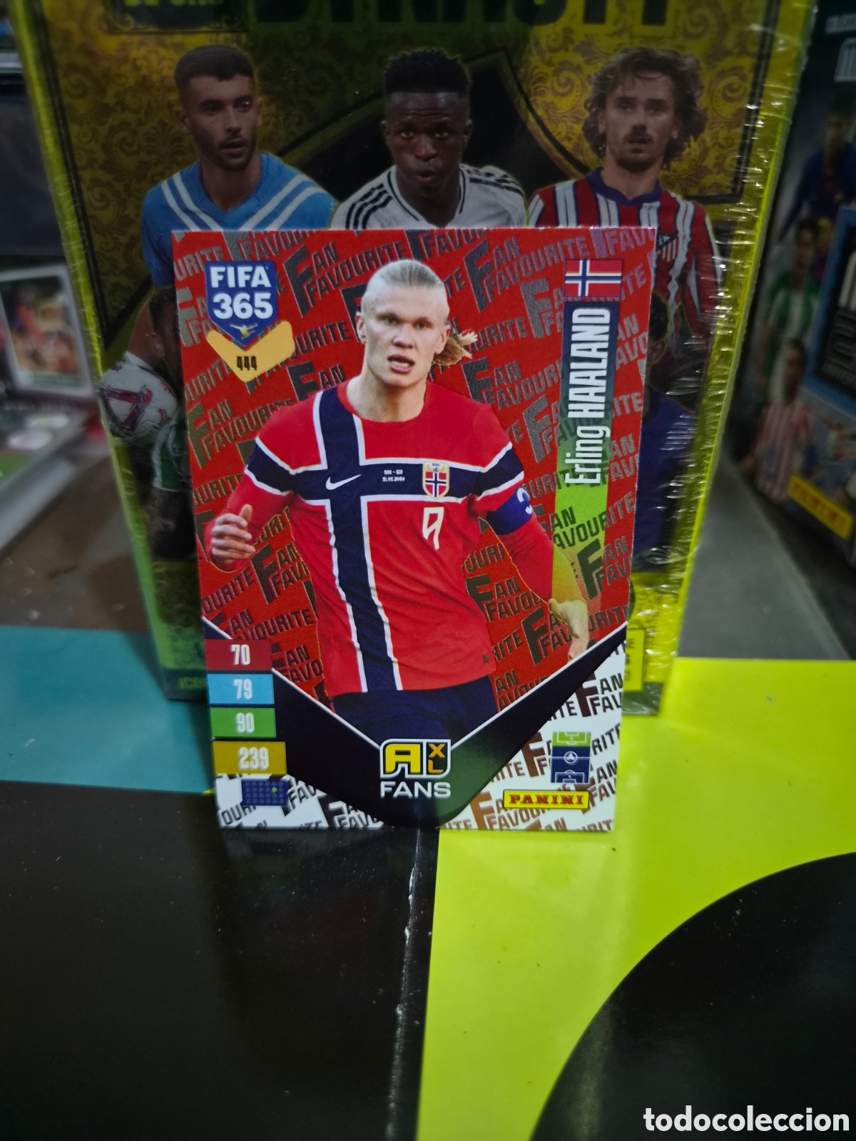 Cartes &agrave; collectionner de Football: N&deg;444 Fans Red Haaland FIFA 365 2027