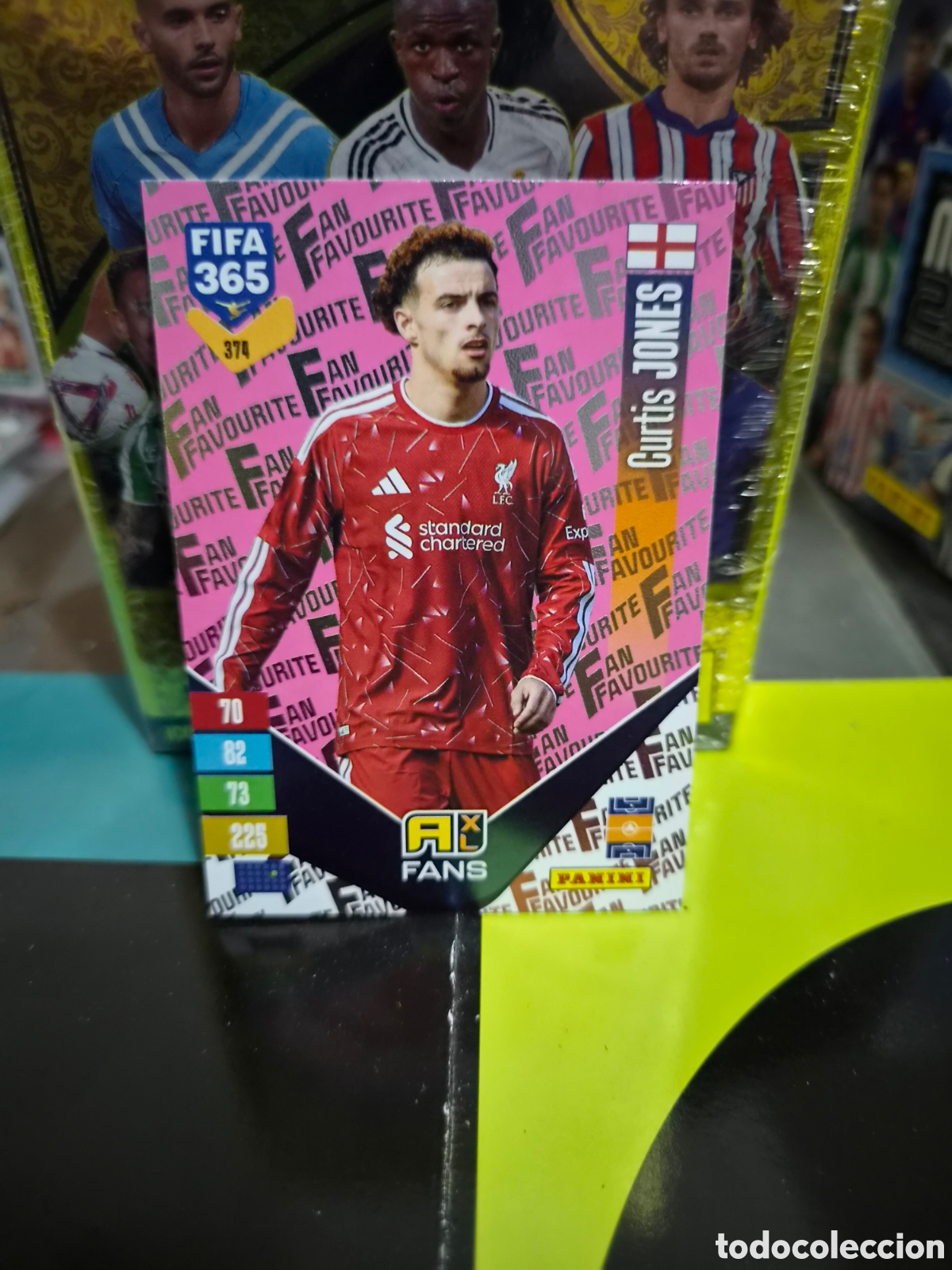 Cartes &agrave; collectionner de Football: N&deg;374 Fans Pink Jones FIFA 365 2027