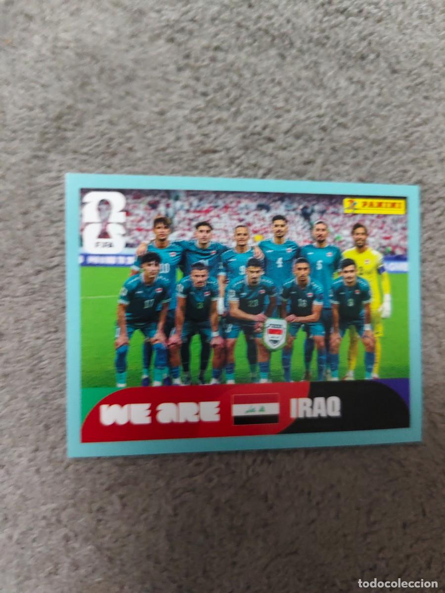 Cartes &agrave; collectionner de Football: IRQ IRQ13 13 MUNDIAL 2026 PANINI PLANTILLA TEAM IRAQ 26 WORLD CUP STICKER PANINI FIFA AAZ