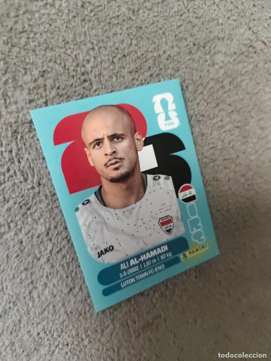 Cartes &agrave; collectionner de Football: IRQ IRQ18 18 MUNDIAL 2026 PANINI ALI AL-HAMADI IRAQ 26 WORLD CUP STICKER PANINI FIFA AAZ