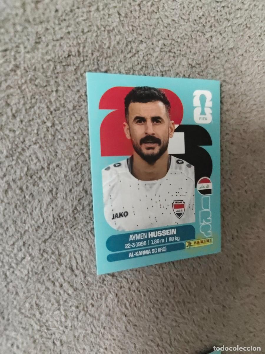 Cartes &agrave; collectionner de Football: IRQ IRQ19 19 MUNDIAL 2026 PANINI AYMEN HUSSEIN IRAQ 26 WORLD CUP STICKER PANINI FIFA AAZ