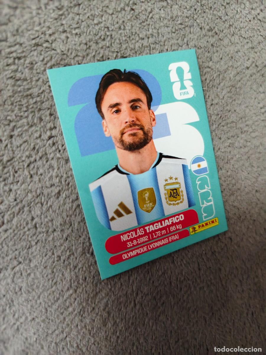 Cromos de f&uacute;tbol: ARG 6 ARG6 MUNDIAL 2026 PANINI NICOLAS TAGLIAFICO ARGENTINA 26 WORLD CUP STICKER PANINI FIFA AAZ