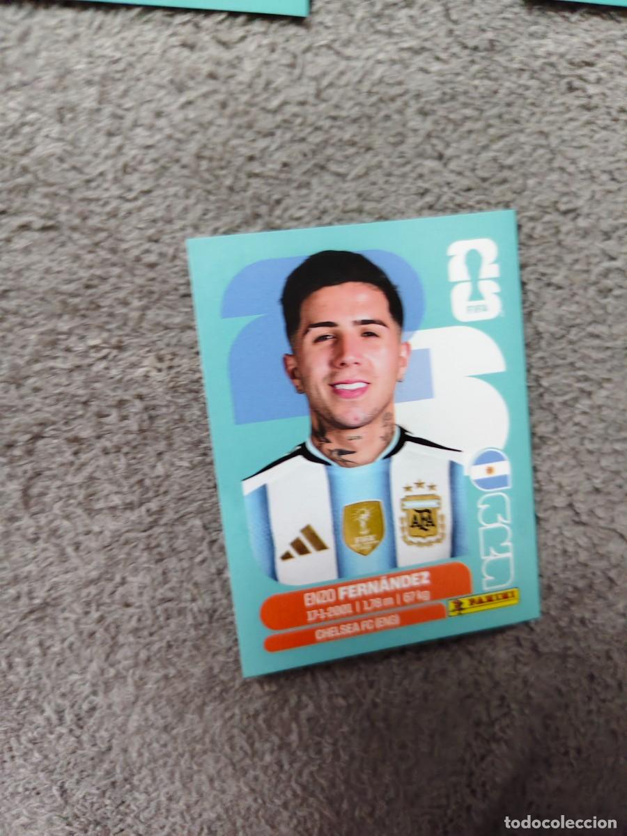 Cromos de f&uacute;tbol: ARG 8 ARG8 MUNDIAL 2026 PANINI ENZO FERNANDEZ ARGENTINA 26 WORLD CUP STICKER PANINI FIFA AAZ