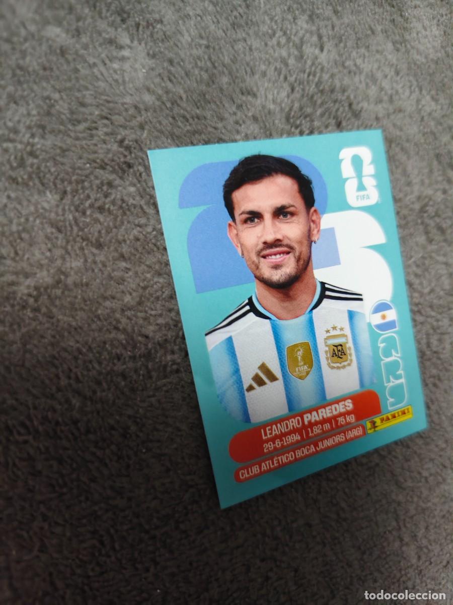 Cromos de f&uacute;tbol: ARG ARG12 12 MUNDIAL 2026 PANINI LEANDRO PAREDES ARGENTINA 26 WORLD CUP STICKER PANINI FIFA AAZ