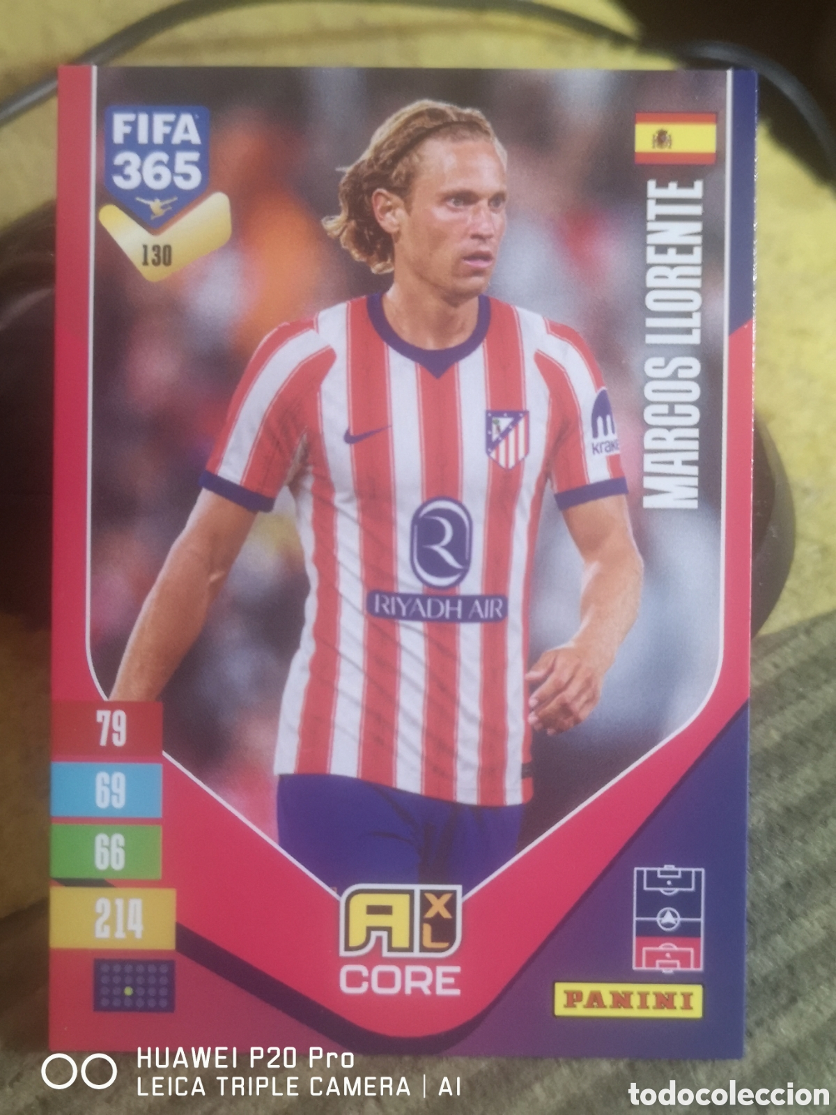 Cromos de f&uacute;tbol: ADRENALYN FIFA 365 2027 MARCOS LLORENTE 130 - ATLETICO DE MADRID