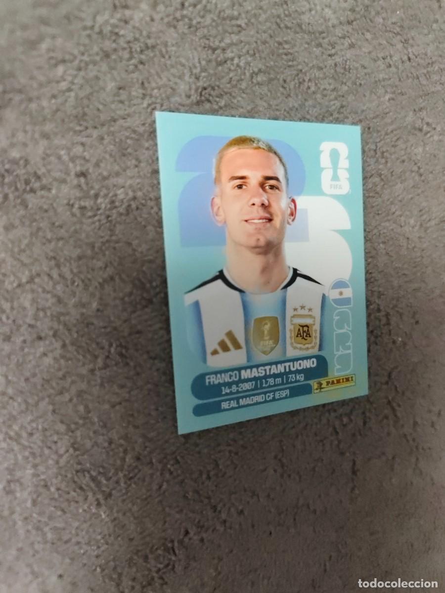 Cromos de f&uacute;tbol: ARG ARG15 15 MUNDIAL 2026 PANINI FRANCO MASTANTUONO ARGENTINA 26 WORLD CUP STICKER PANINI FIFA AAZ