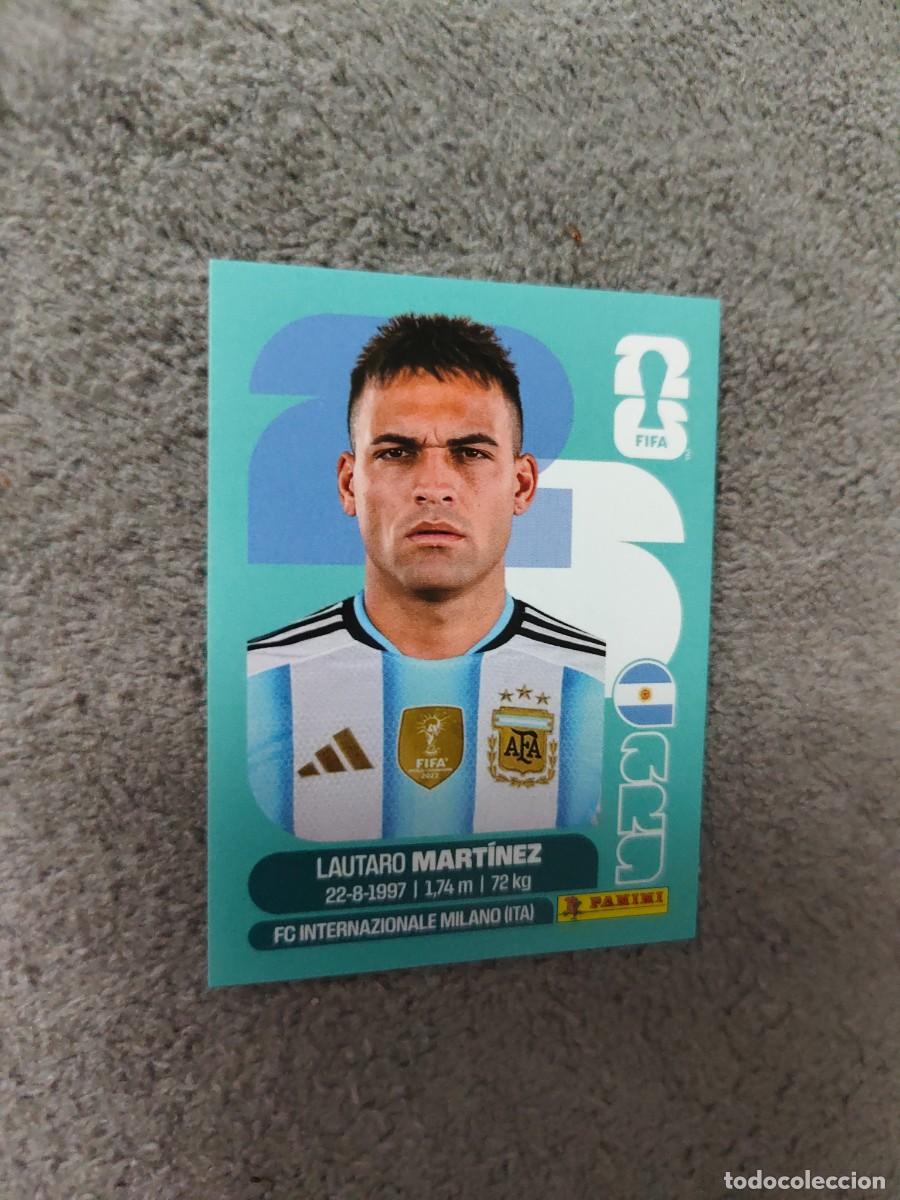 Cromos de f&uacute;tbol: ARG ARG18 18 MUNDIAL 2026 PANINI LAUTARO MARTINEZ ARGENTINA 26 WORLD CUP STICKER PANINI FIFA AAZ