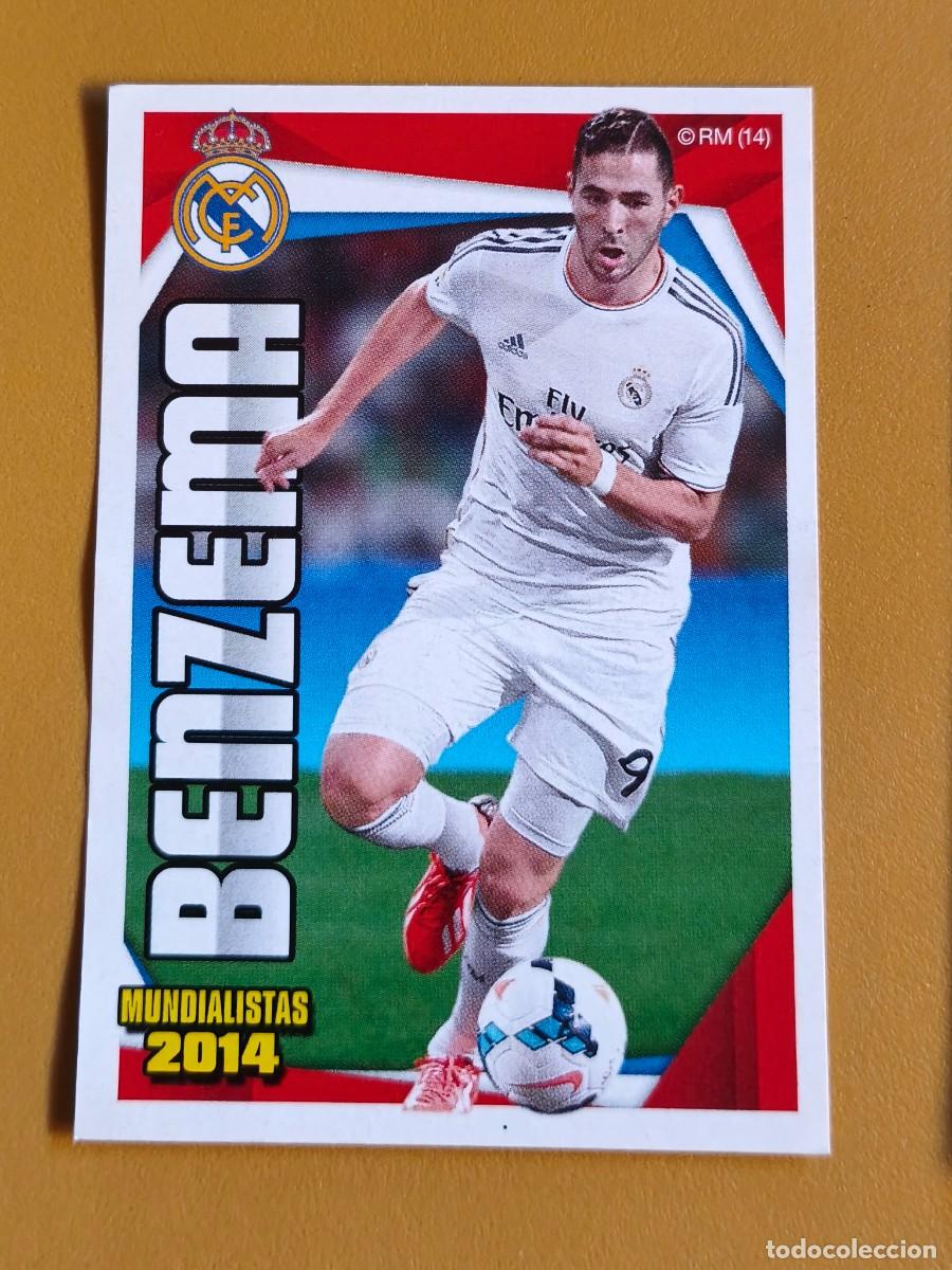 Cromos de Futebol: coleccion oficial real madrid 2013 14, benzema