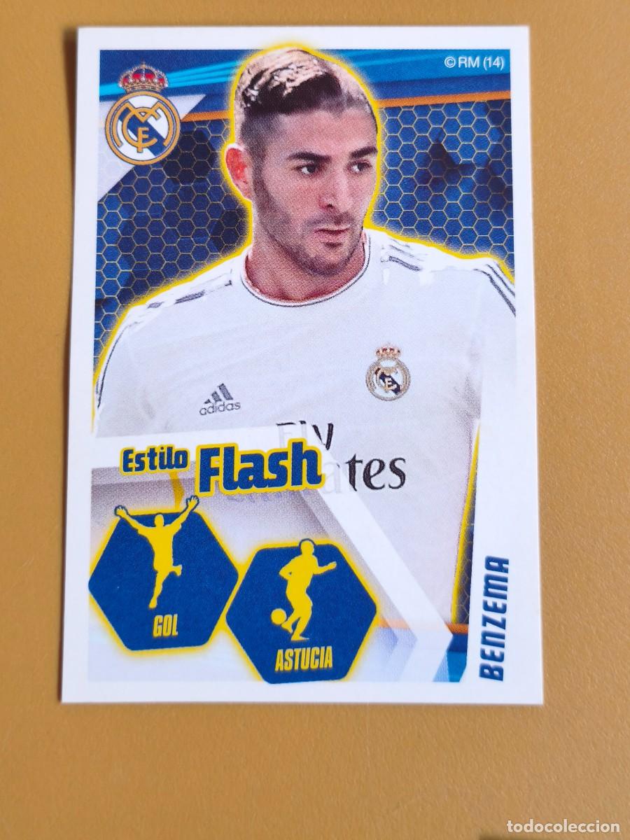 Cromos de Futebol: coleccion oficial real madrid 2013 14, benzema