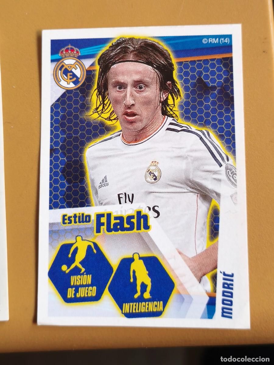 Cromos de Futebol: coleccion oficial real madrid 2013 14, modric