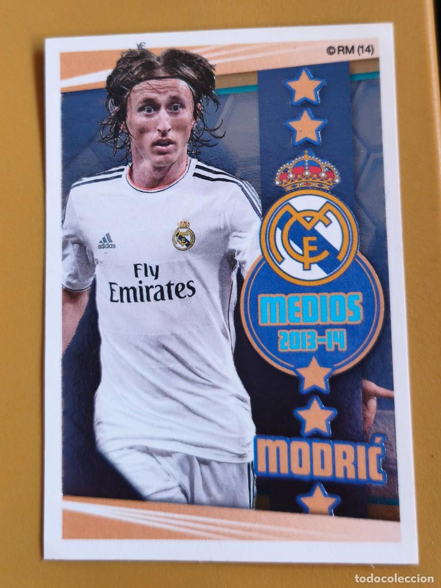 Football Stickers: coleccion oficial real madrid 2013 14, modric