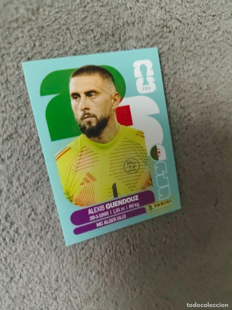 Cromos de f&uacute;tbol: ALG 2 ALG2 MUNDIAL 2026 PANINI ALEXIS GUENDOUZ ARGELIA 26 WORLD CUP STICKER PANINI FIFA AAZ