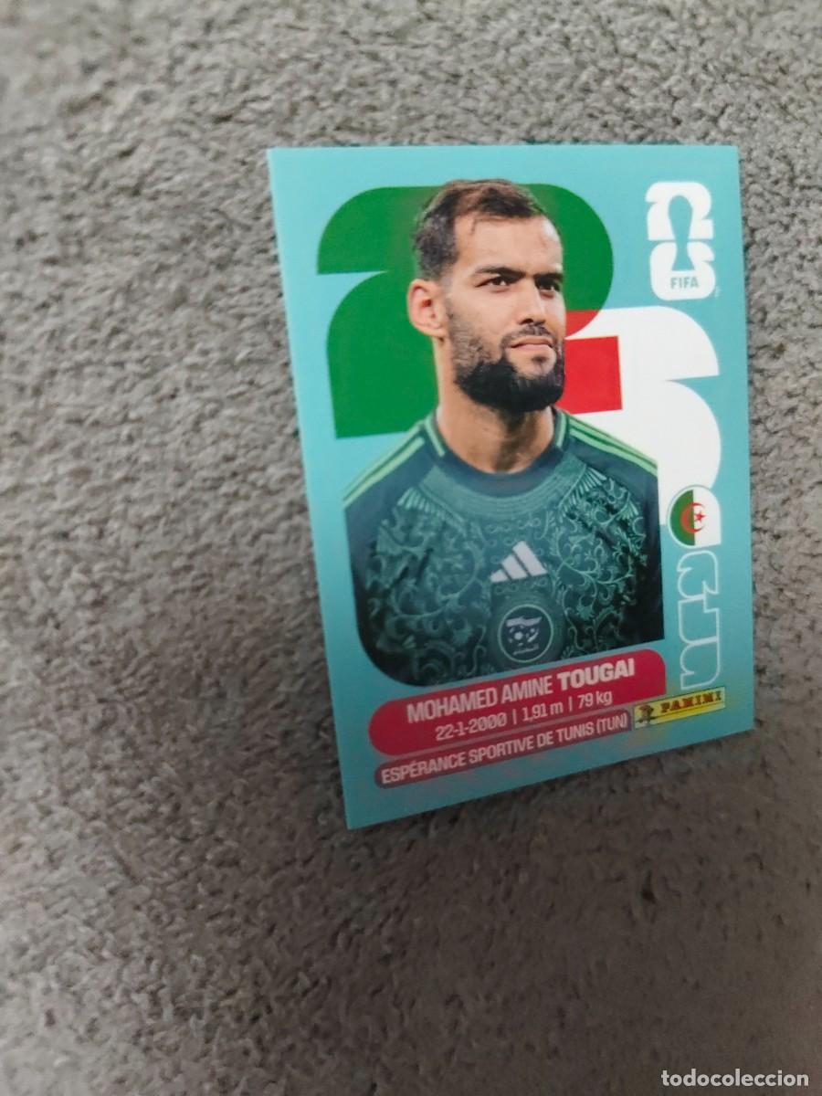 Cromos de f&uacute;tbol: ALG 6 ALG6 MUNDIAL 2026 PANINI MOHAMED AMINE TOUGAI ARGELIA 26 WORLD CUP STICKER PANINI FIFA AAZ