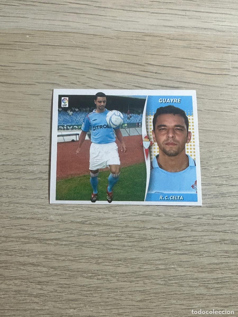 Figurine di Calcio: GUAYRE CELTA COLECCIONES ESTE LIGA 2006 2007 06 07 SIN PEGAR NUNCA PEGADO