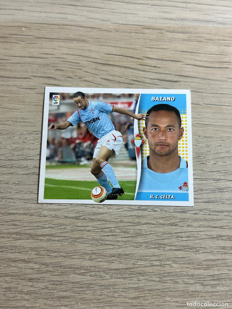 Cromos de Futebol: BAIANO CELTA COLECCIONES ESTE LIGA 2006 2007 06 07 SIN PEGAR NUNCA PEGADO
