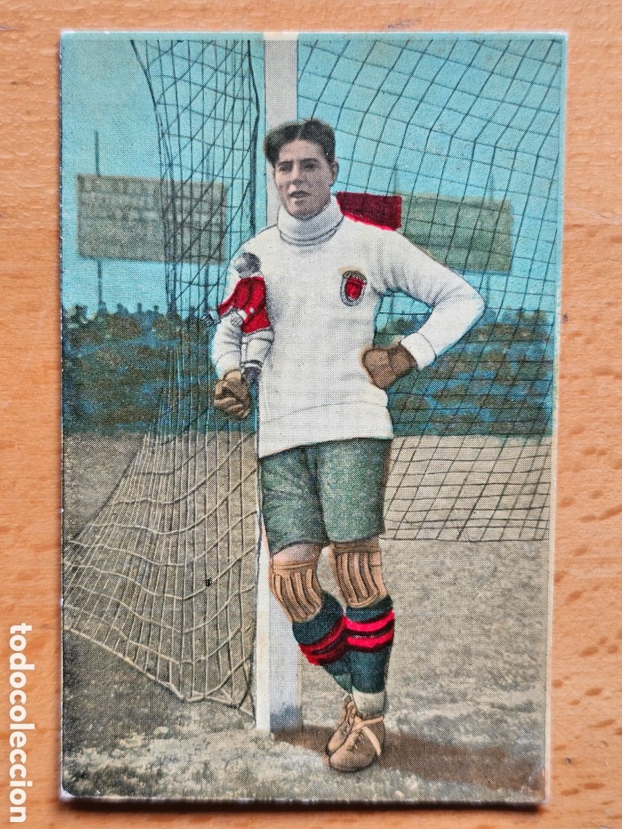 Cromos de Futebol: Cromo Ricardo Zamora Futbol Club Barcelona Los grandes jugadores de Futbol a&ntilde;os 20 Excelente estado