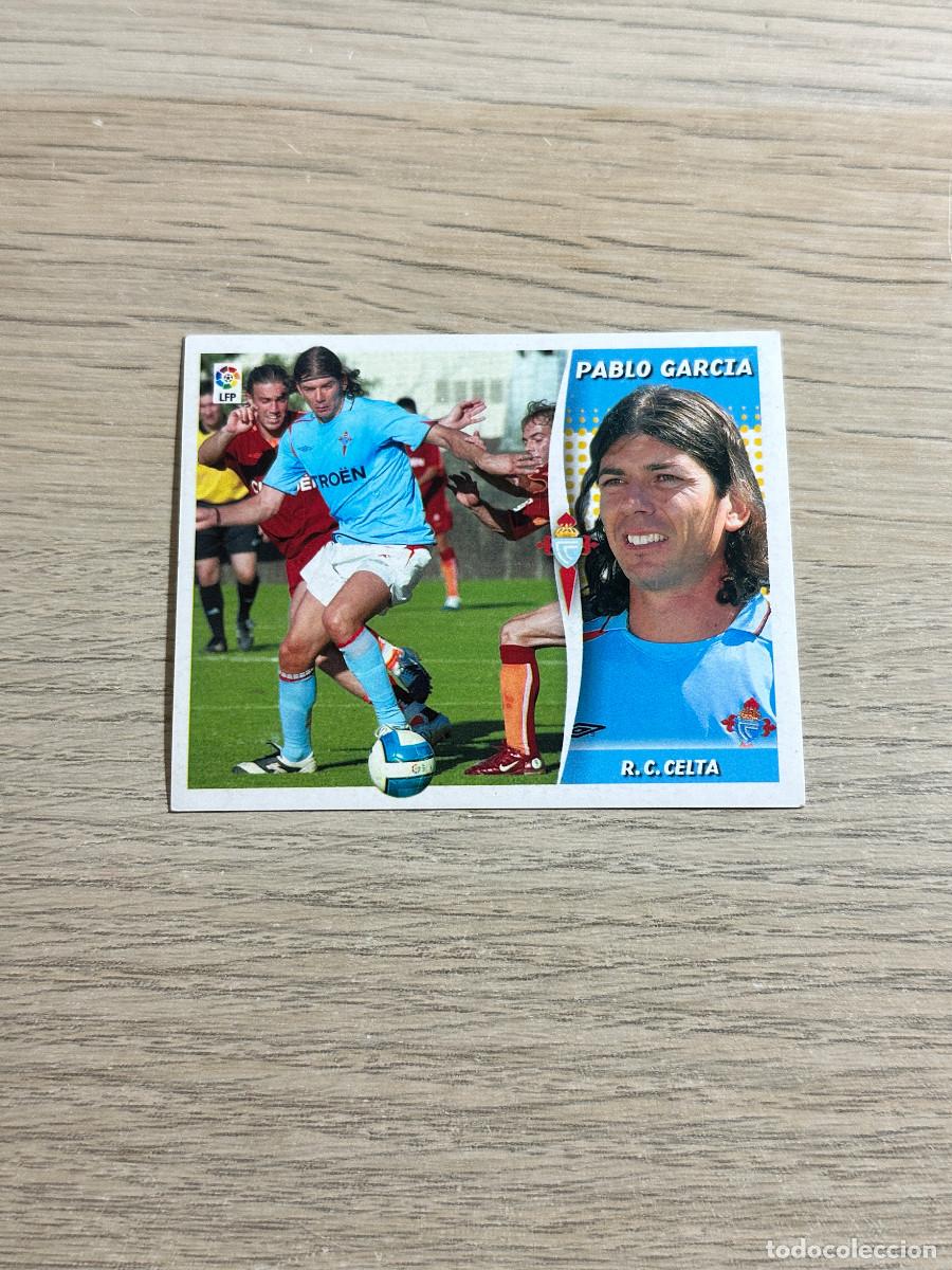 Cartes &agrave; collectionner de Football: PABLO GARCIA COLOCA CELTA COLECCIONES ESTE LIGA 2006 2007 06 07 SIN PEGAR NUNCA PEGADO