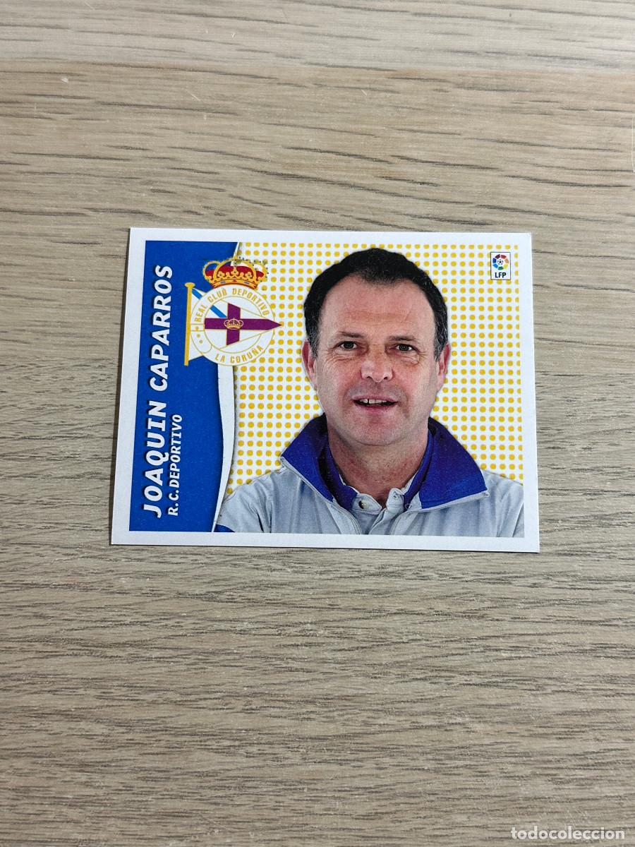 Cartes &agrave; collectionner de Football: JOAQUIN CAPARROS DEPORTIVO COLECCIONES ESTE LIGA 2006 2007 06 07 SIN PEGAR NUNCA PEGADO