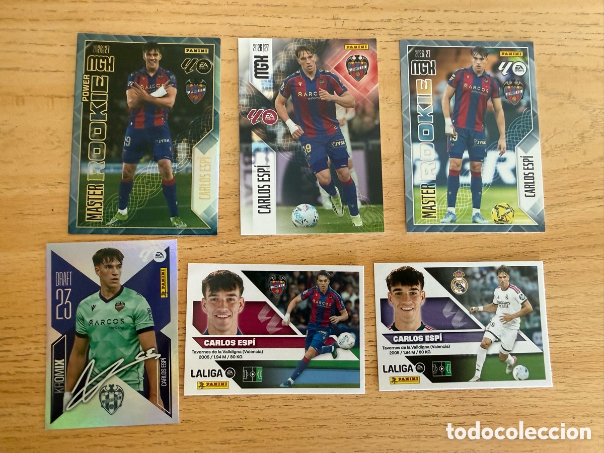 Cromos de Futebol: Lote Carlos Espi Megacracks y Liga Este