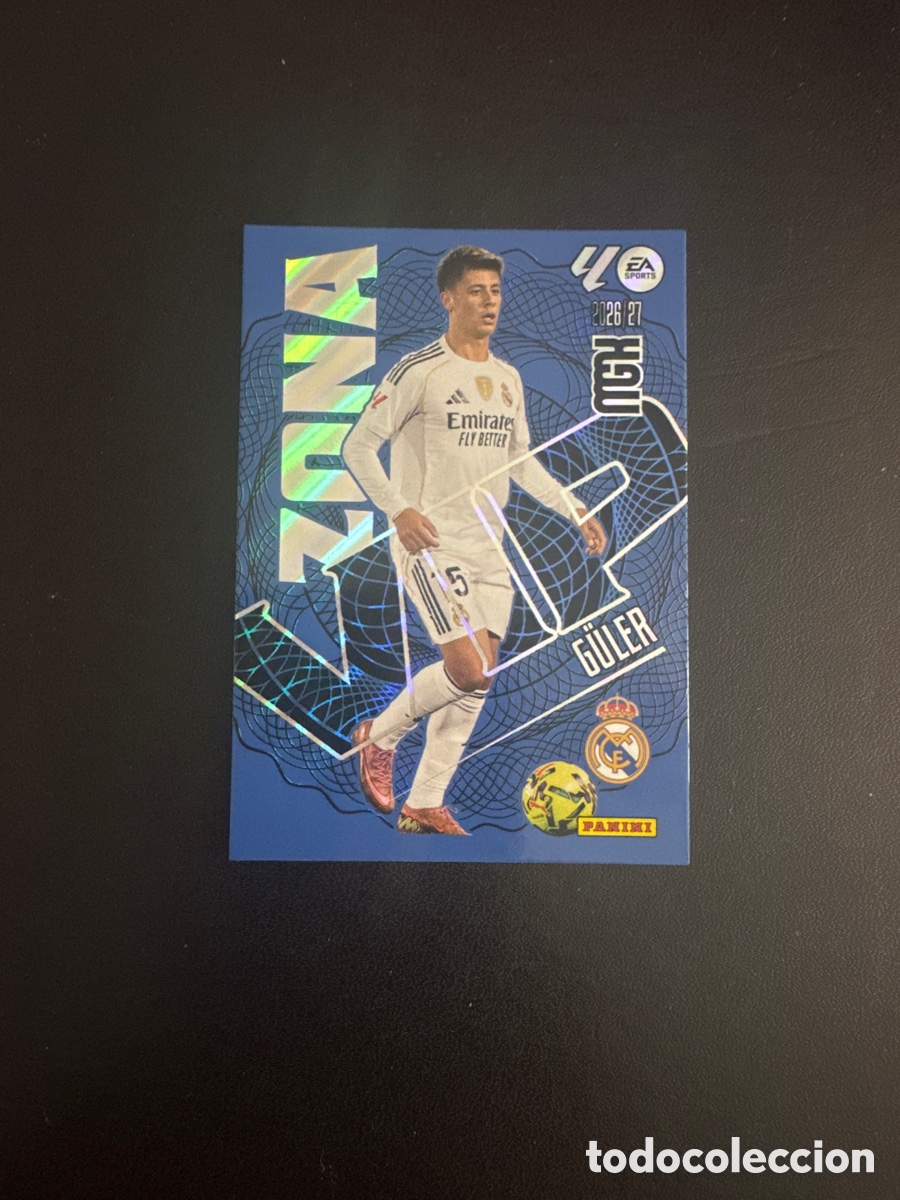 Cromos de f&uacute;tbol: GULER ZONA VIP NUMERO 396 MEGACRACKS 2026 2027
