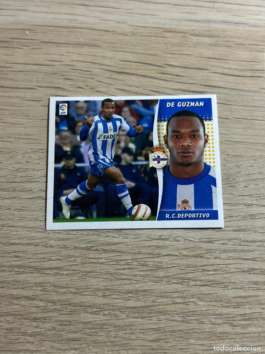 Cromos de f&uacute;tbol: DE GUZMAN DEPORTIVO COLECCIONES ESTE LIGA 2006 2007 06 07 SIN PEGAR NUNCA PEGADO