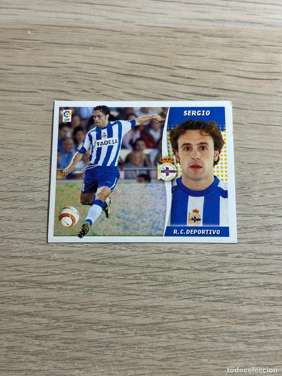 Cromos de f&uacute;tbol: SERGIO DEPORTIVO COLECCIONES ESTE LIGA 2006 2007 06 07 SIN PEGAR NUNCA PEGADO