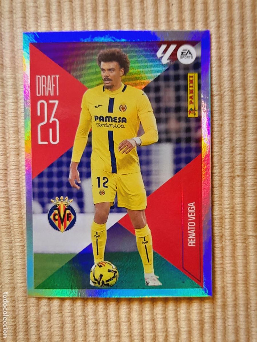 Cromos de f&uacute;tbol: CROMO 20 RENATO VEIGA (DRAFT 23) VILLARREAL CF LIGA 26-27 2026 2027 &Aacute;LBUM ESTE