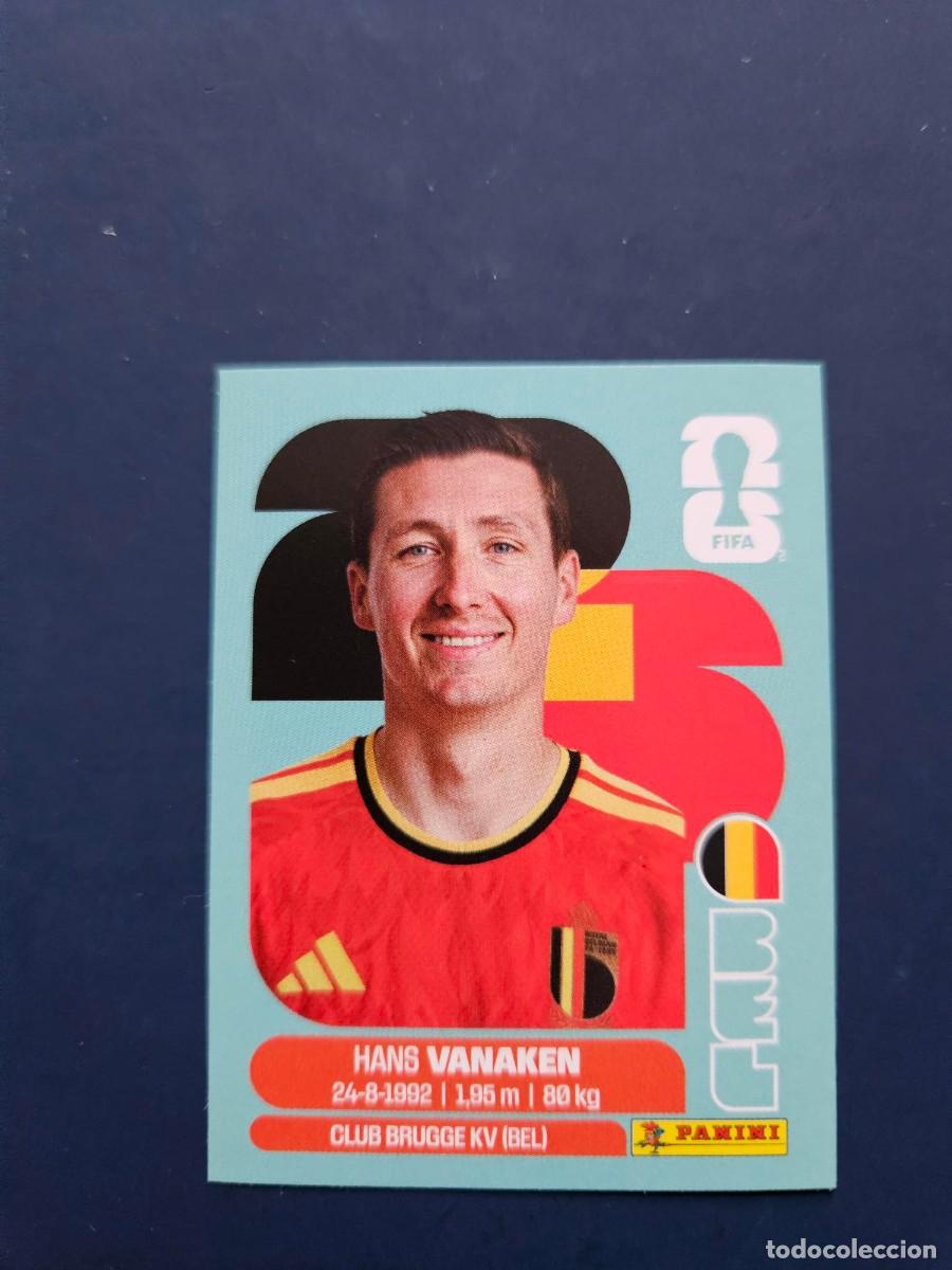 Cromos de f&uacute;tbol: BEL 14 HANS VANAKEN BELGICA FIFA WORLD CUP MUNDIAL 26 2026 SIN PEGAR NUNCA PEGADO