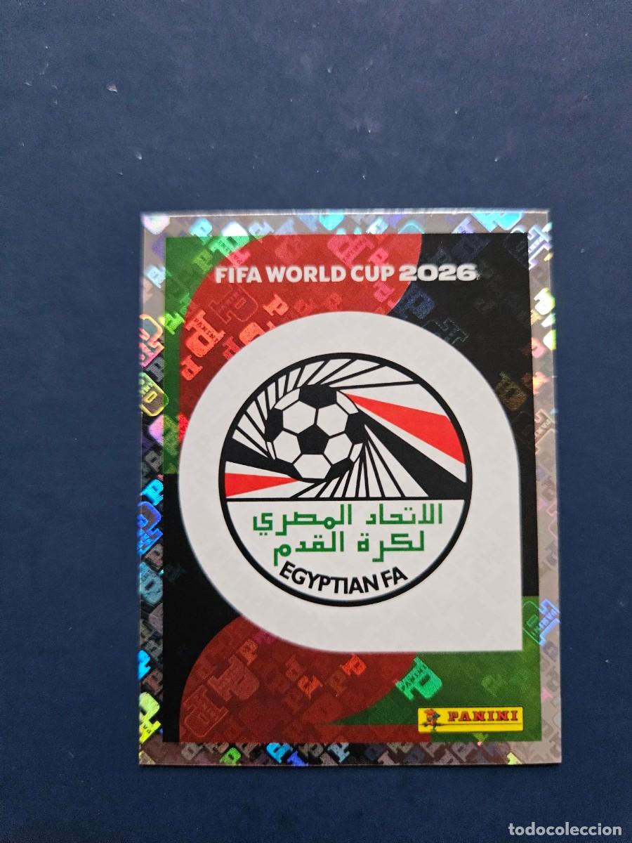 Fu&szlig;ball-Sticker: EGY 1 ESCUDO EGIPTO FIFA WORLD CUP MUNDIAL 26 2026 SIN PEGAR NUNCA PEGADO