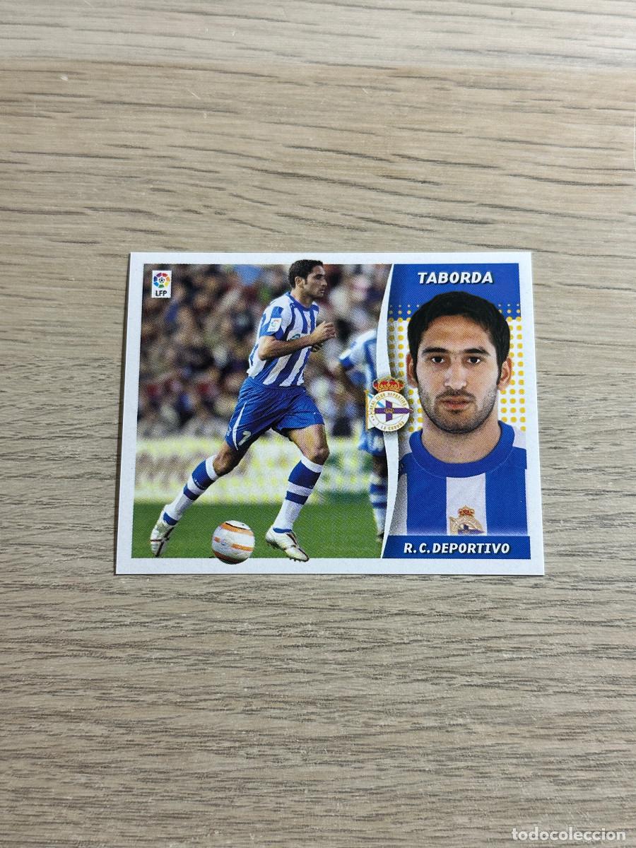 Fu&szlig;ball-Sticker: TABORDA DEPORTIVO COLECCIONES ESTE LIGA 2006 2007 06 07 SIN PEGAR NUNCA PEGADO