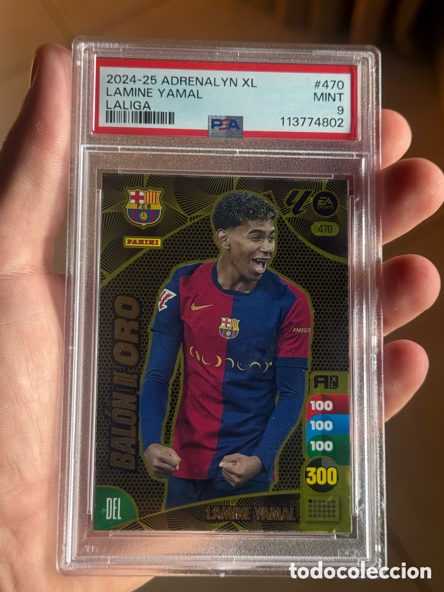Figurine di Calcio: Lamine Yamal Adrenalyn XL 24/25 - PSA9