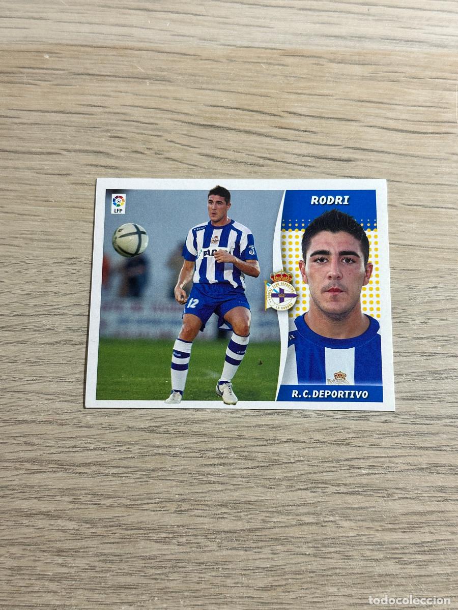 Figurine di Calcio: RODRI COLOCA DEPORTIVO COLECCIONES ESTE LIGA 2006 2007 06 07 SIN PEGAR NUNCA PEGADO