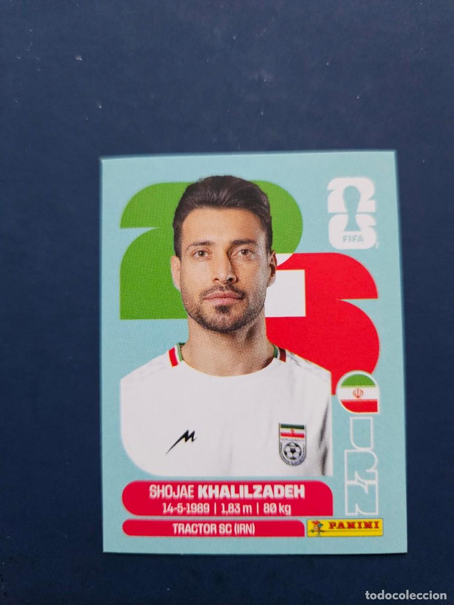 Figurine di Calcio: IRN 6 SHOJAE KHALILZADEH IRAN FIFA WORLD CUP MUNDIAL 26 2026 SIN PEGAR NUNCA PEGADO