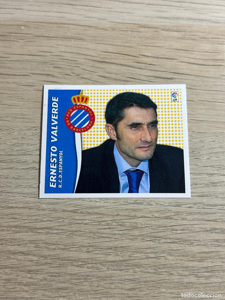 Figurine di Calcio: ERNESTO VALVERDE ESPANYOL COLECCIONES ESTE LIGA 2006 2007 06 07 SIN PEGAR NUNCA PEGADO
